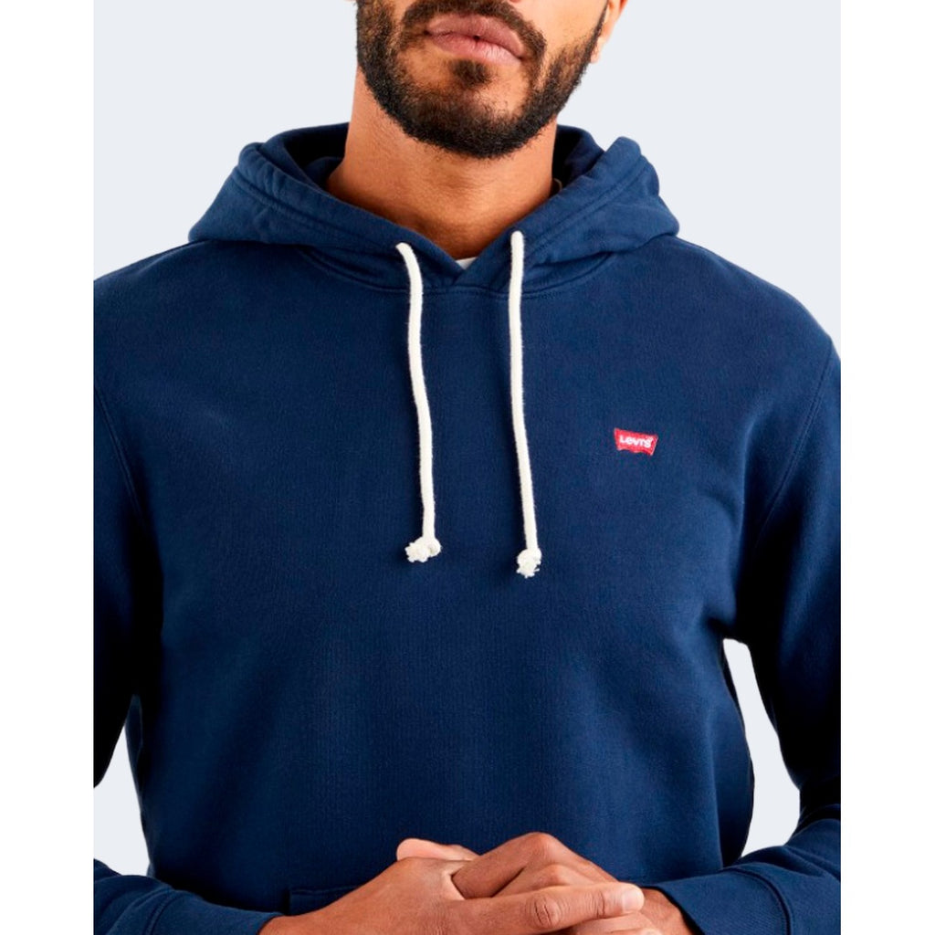 Levi’s — Sweat à capuche New Original bleu homme — vue 3