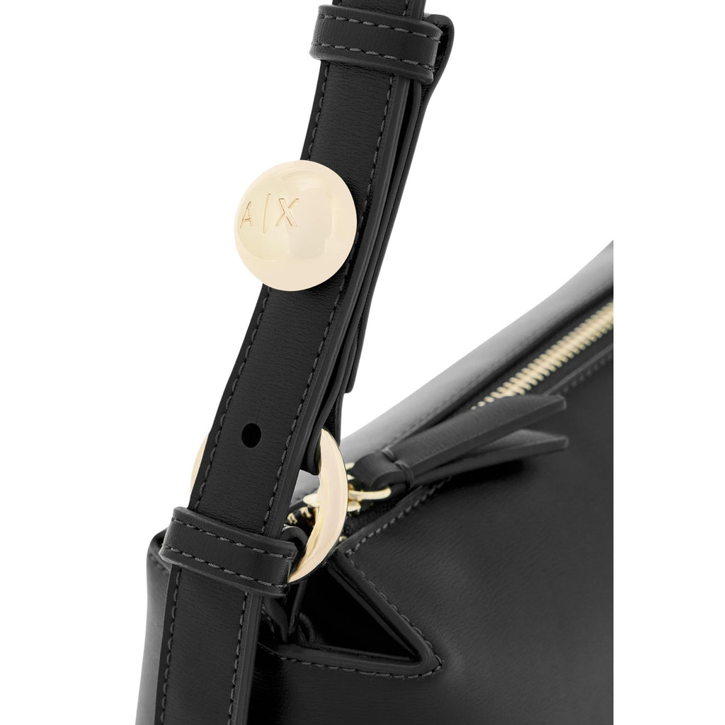 Armani Exchange — Zwarte schoudertas voor dames — afbeelding 5