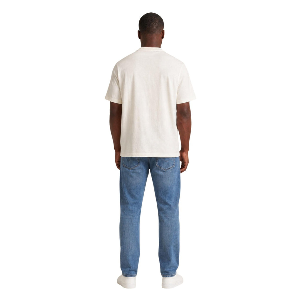 Tommy Jeans — Men’s white organic cotton t-shirt — view 5