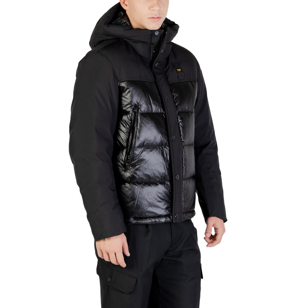 Blauer — Daunenjacke Brook für Herren in Schwarz — Ansicht 3