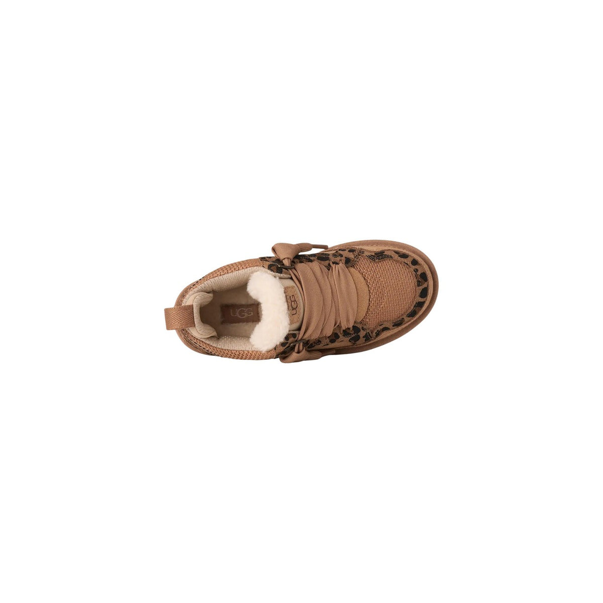 UGG — Baskets Lowmel Spotted marron enfant — vue 5