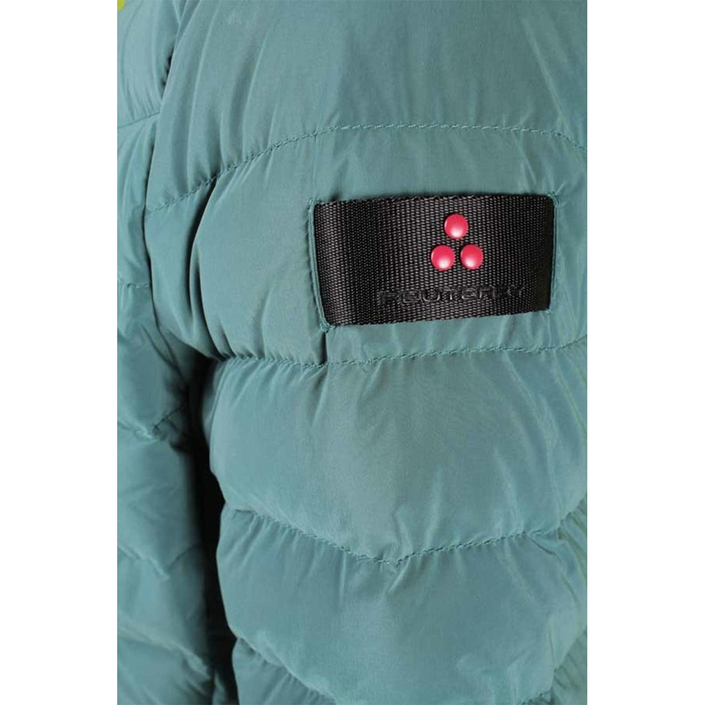 Peuterey — Veste à capuche BO_1400 turquoise femme — vue 4