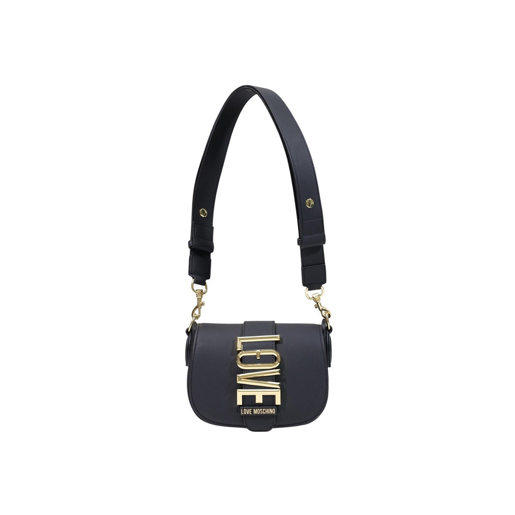 Love Moschino — Sac bandoulière noir 7 × 16 × 6 cm femme