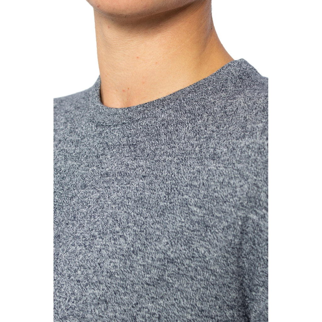 Jack & Jones — Essential Basic marineblauer Herrenpullover — Ansicht 4
