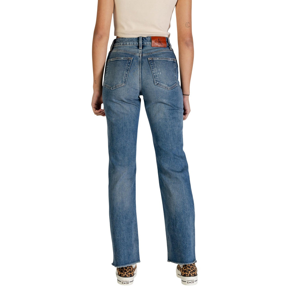 Calvin Klein Jeans — Women's azure blue stretch jeans LV047E788G — view 4