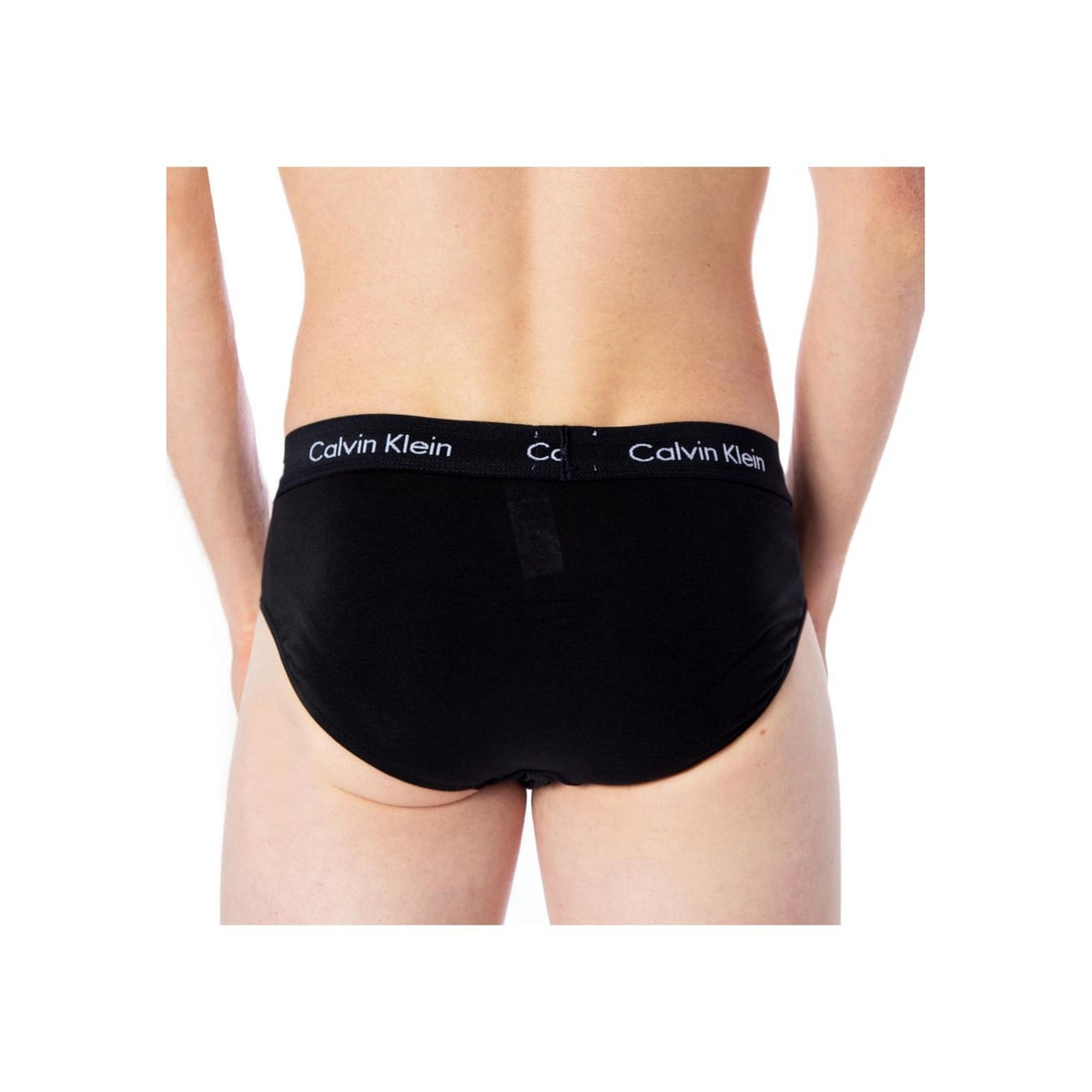 Calvin Klein Underwear — Sous-vêtement imprimé bleu homme — vue 3