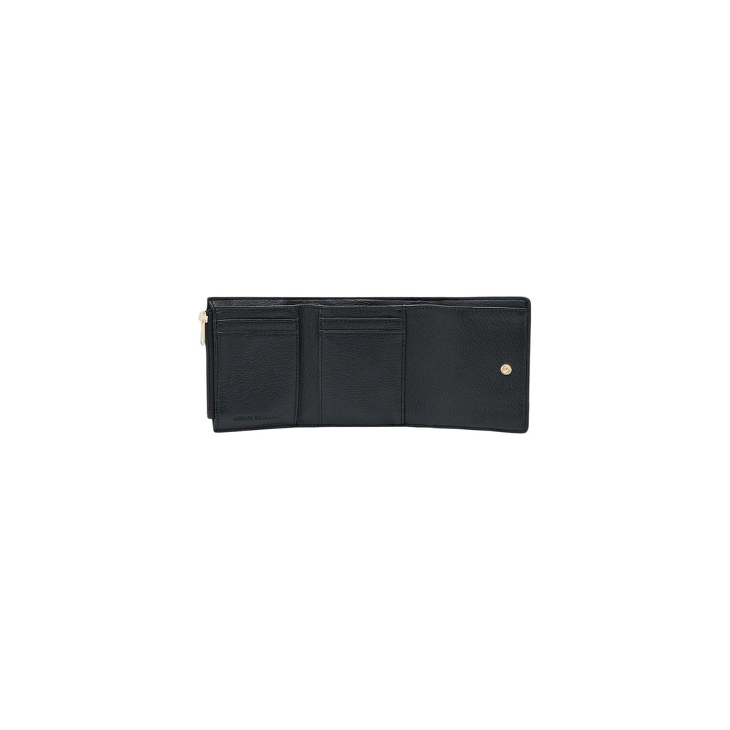 Armani Exchange — Portefeuille compact XW002613 noir femme — vue 5