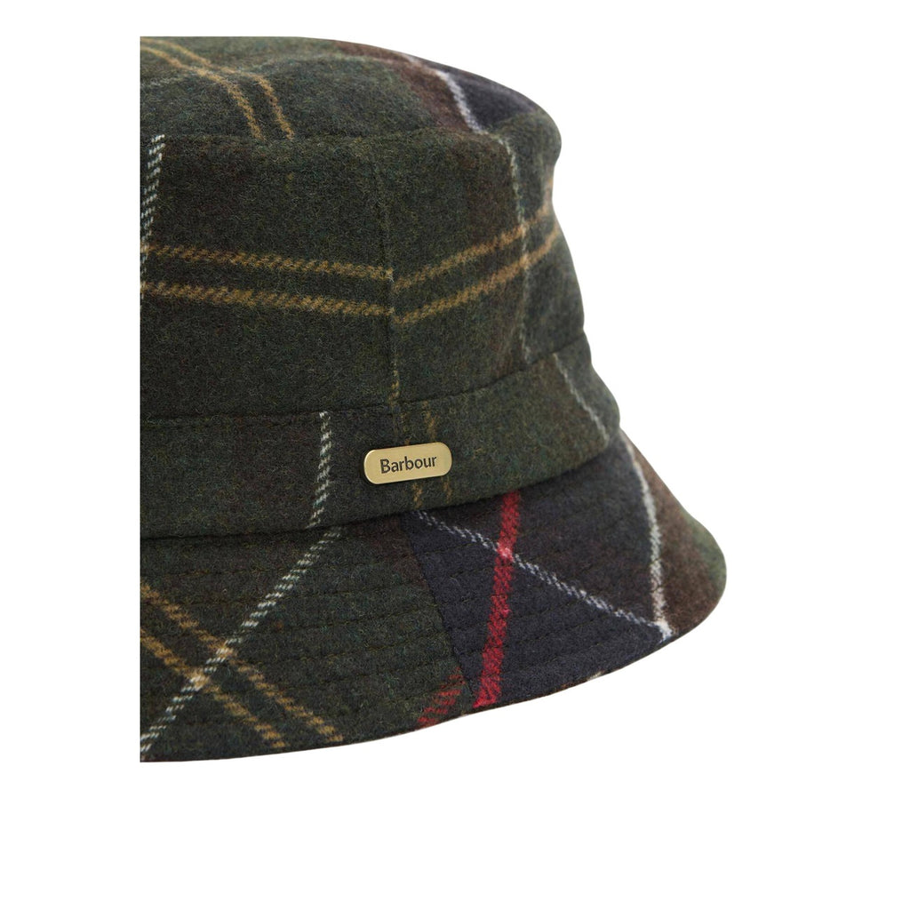 Barbour — Groene Heidi Tartan dameshoed — afbeelding 4