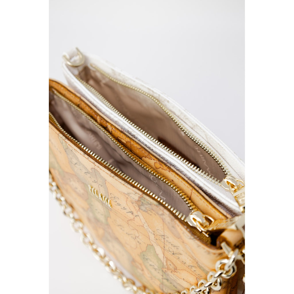 Alviero Martini Prima Classe — Women's beige shoulder bag — view 3