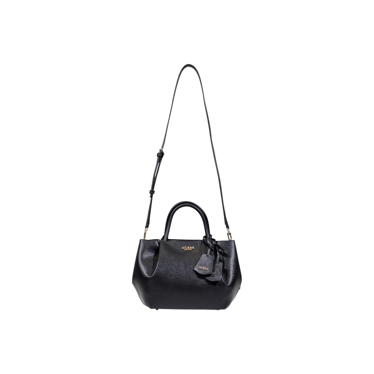 Guess — Tasche Amorette Girlfriend Satchel für Damen - Farbe schwarz — Ansicht 3