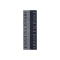 Armani Exchange — Écharpe AX Logo en laine grise homme