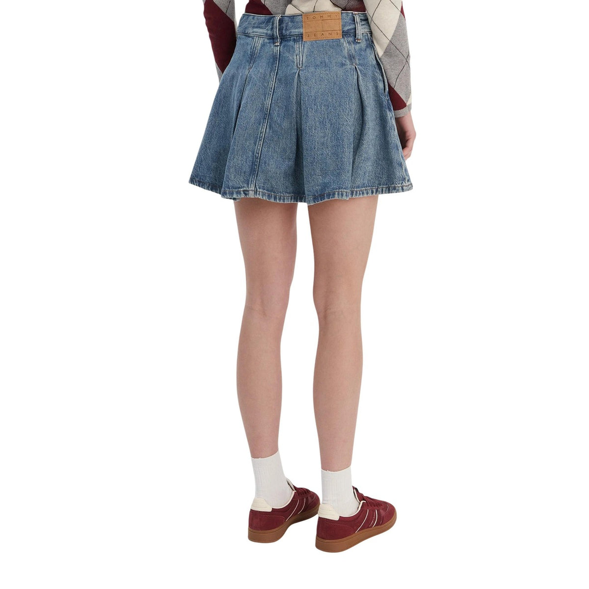 Tommy Jeans — Blauwe rok DW0DW21992 dames — afbeelding 3