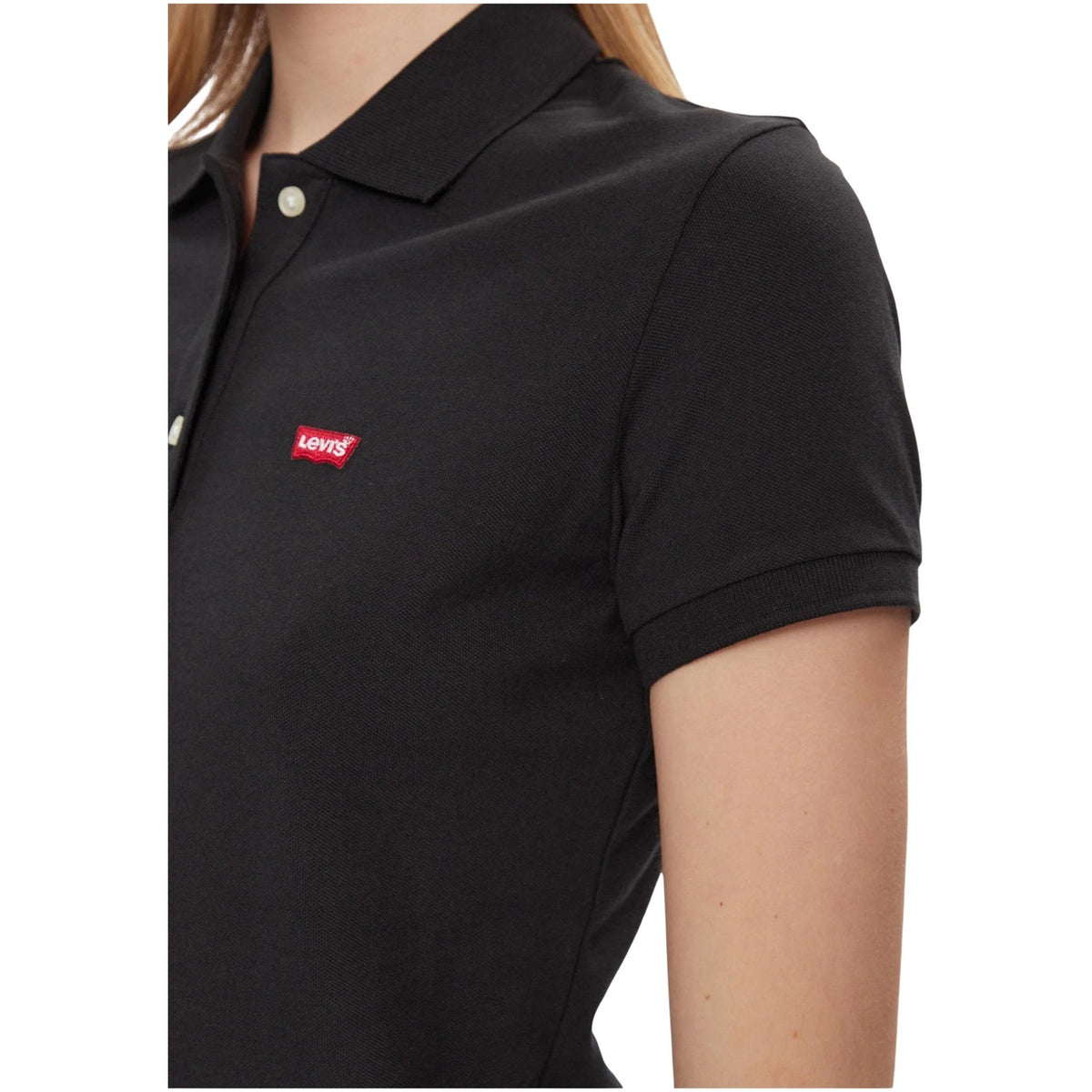 Levi’s — Polo HM noir femme — vue 5