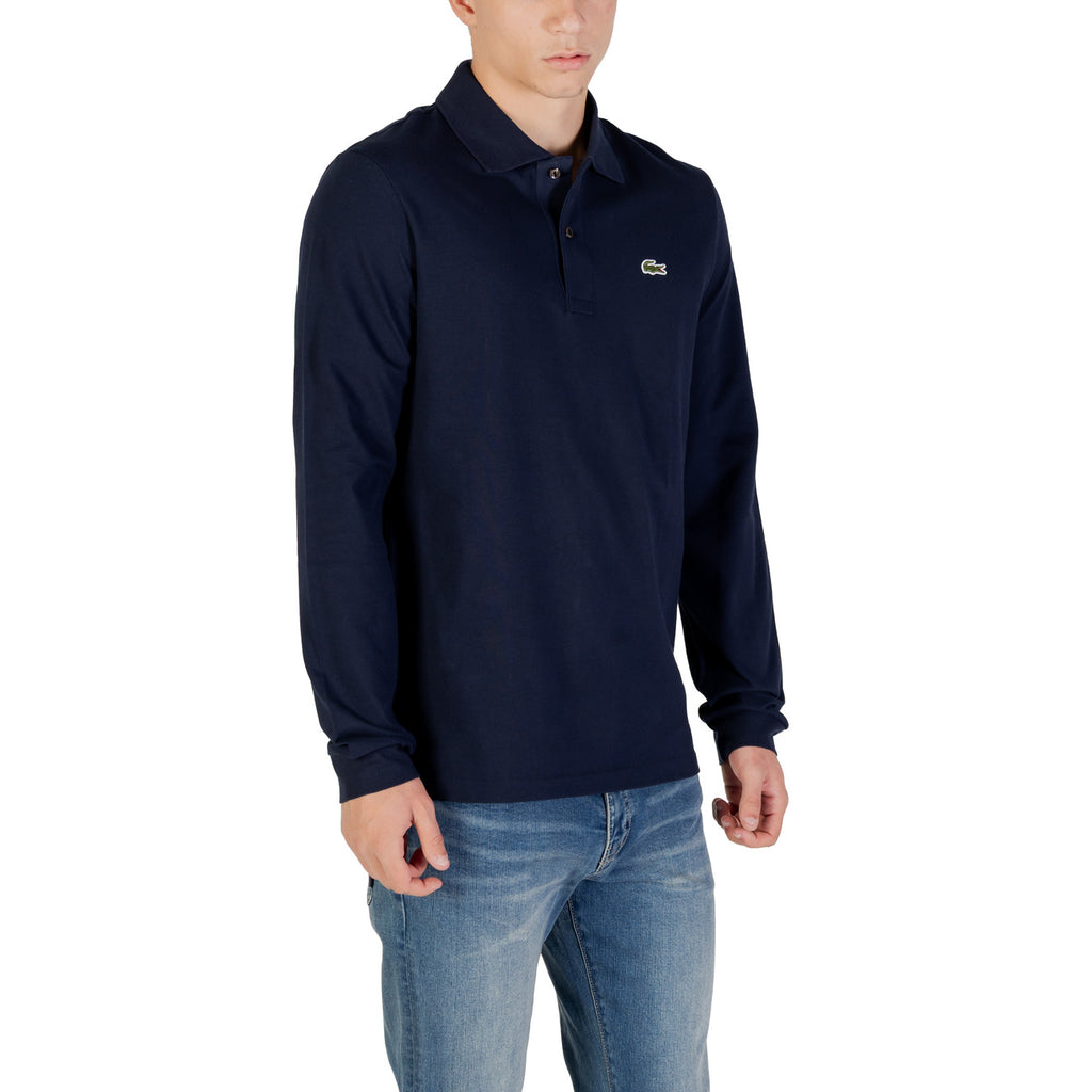 Lacoste — Polo L.12.12 L1312 à manches longues homme — vue 4 — Bleu