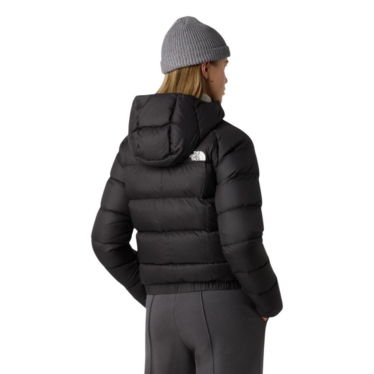 The North Face — Doudoune Hyalite à capuche noire femme — vue 2