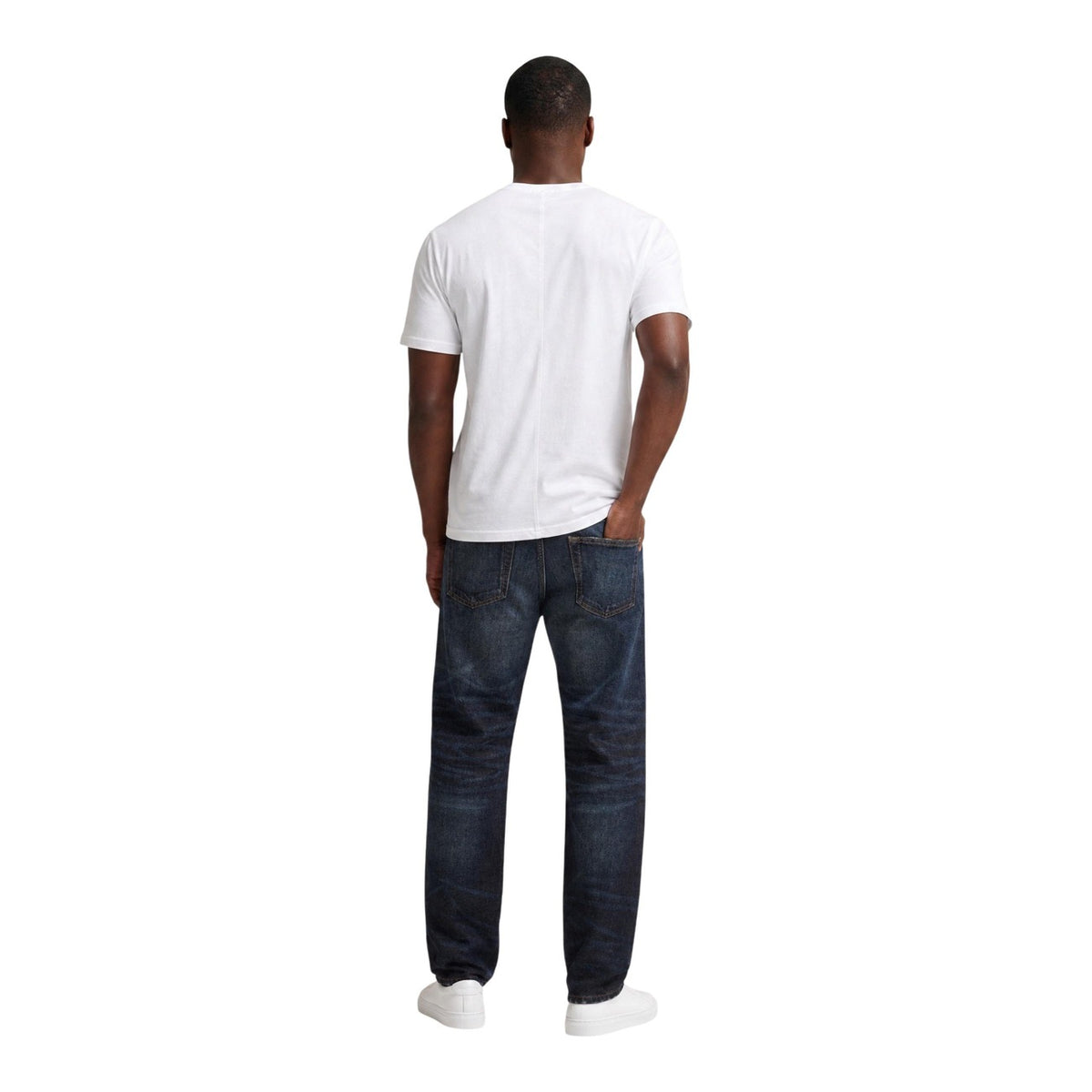 Calvin Klein Jeans — Jean bleu 5 poches homme — vue 3