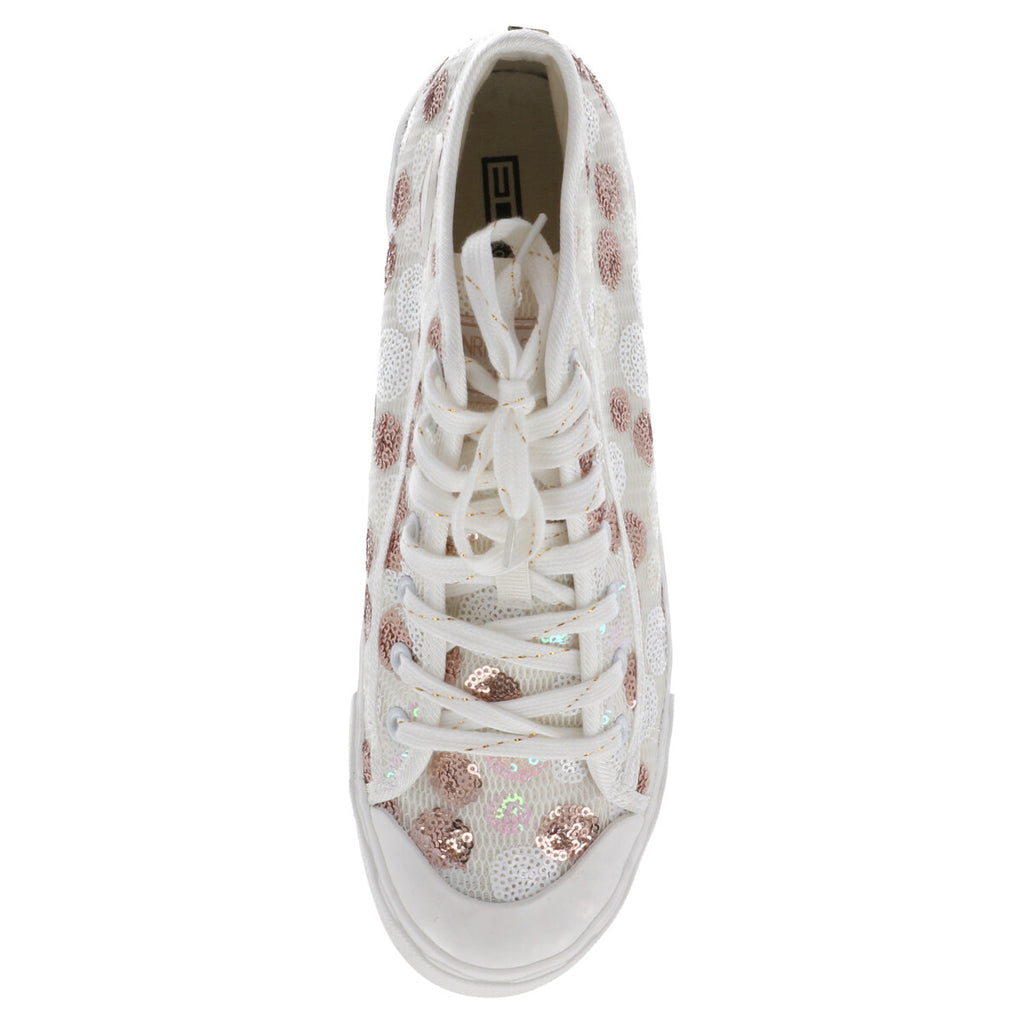 Enrico Coveri — Baskets ECW810710 blanc femme — vue 3