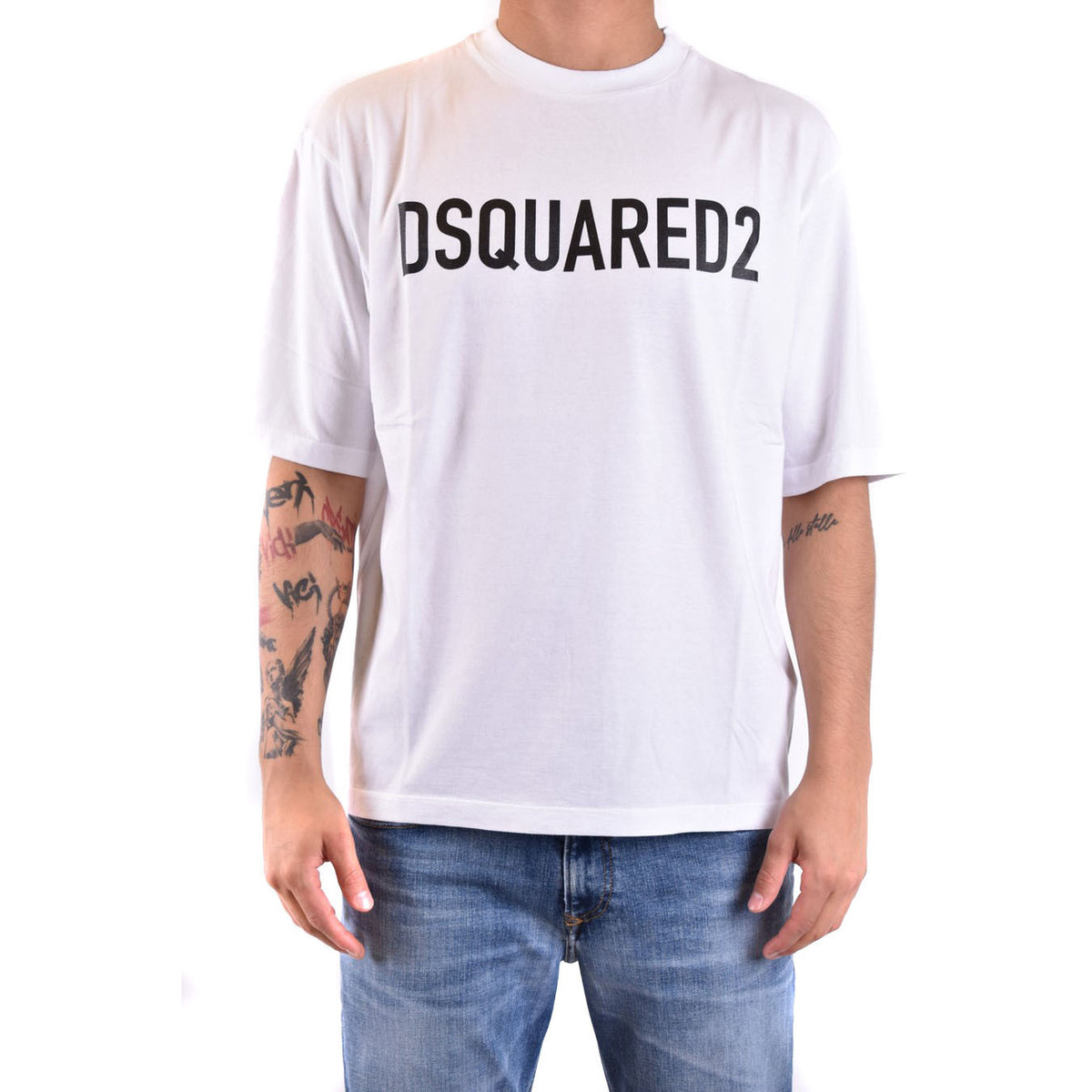 Dsquared2 — T-shirt réf. V_30753 blanc homme — vue 2