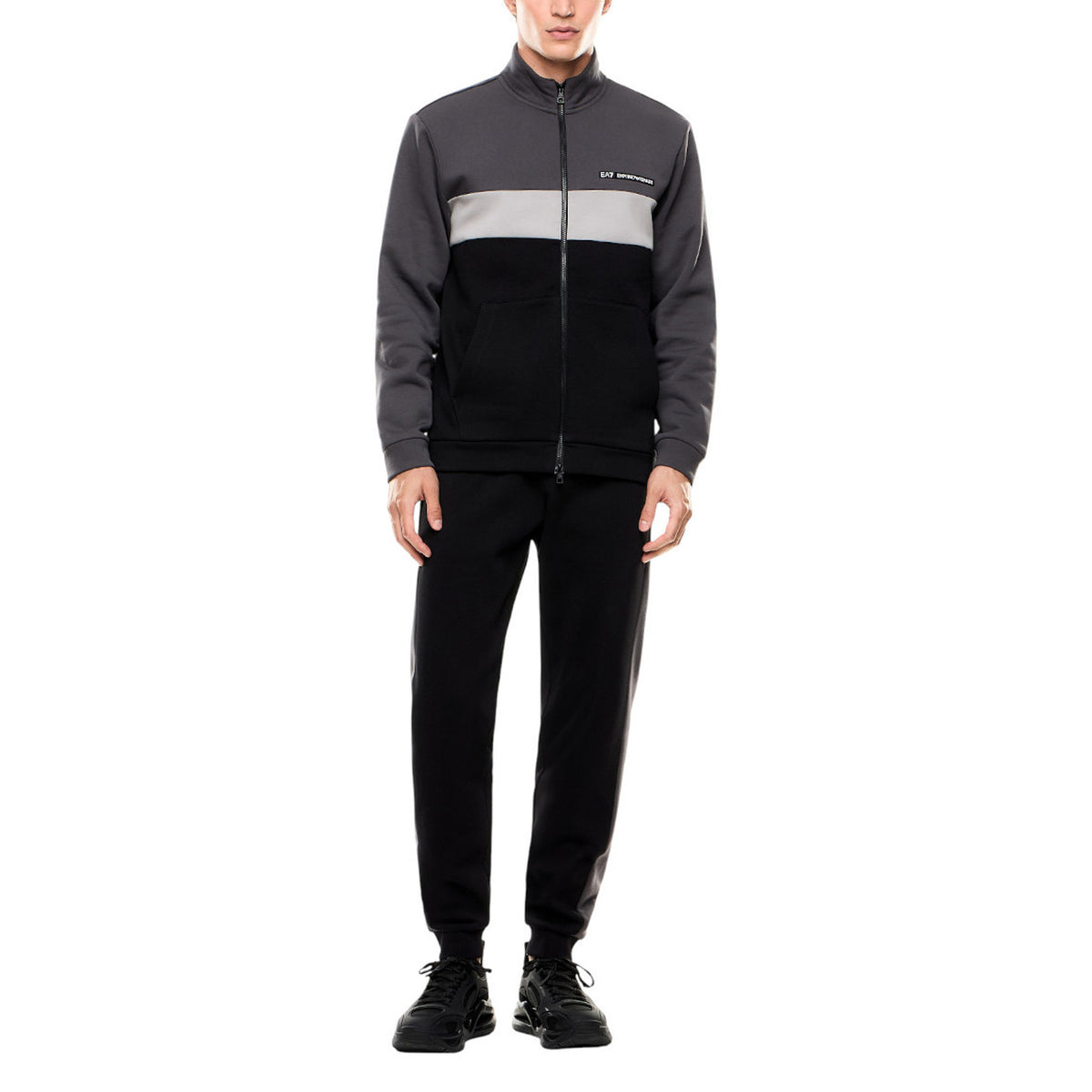 EA7 — Men’s black tracksuit