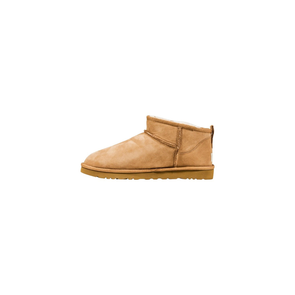 UGG — Bottes Classic Ultra Mini beige homme — vue 3