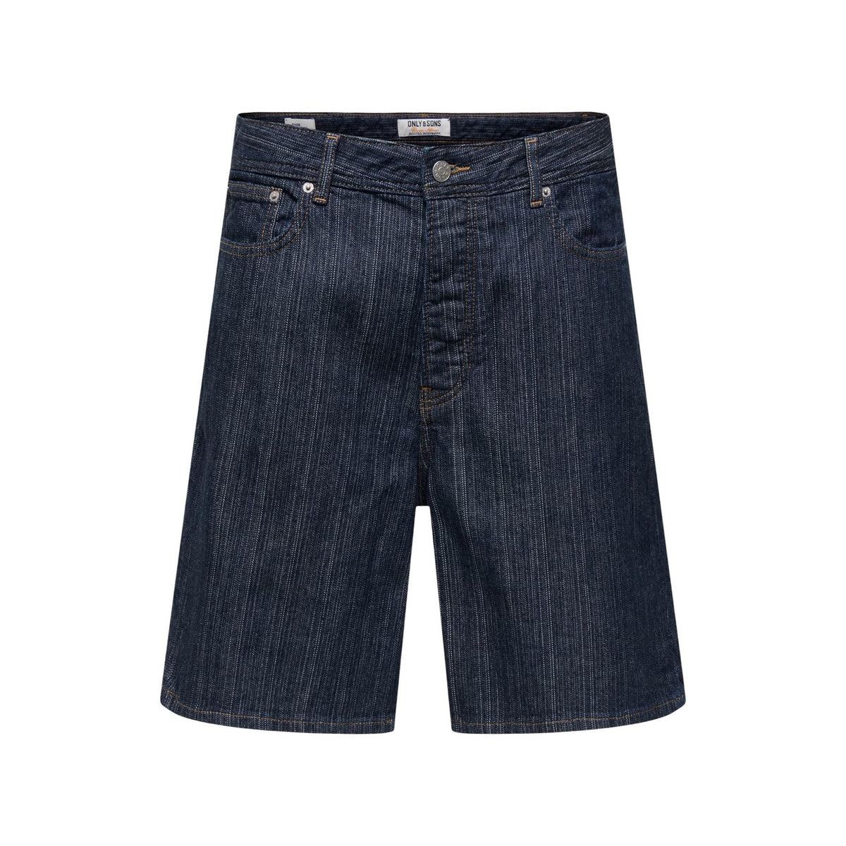 Only & Sons — Short Fade coupe loose bleu homme — vue 3
