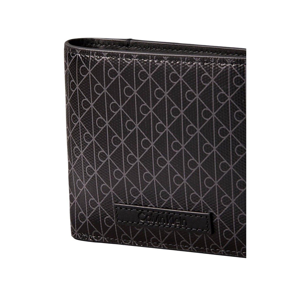 Calvin Klein — Portefeuille noir réf. LV04D1085G femme — vue 4