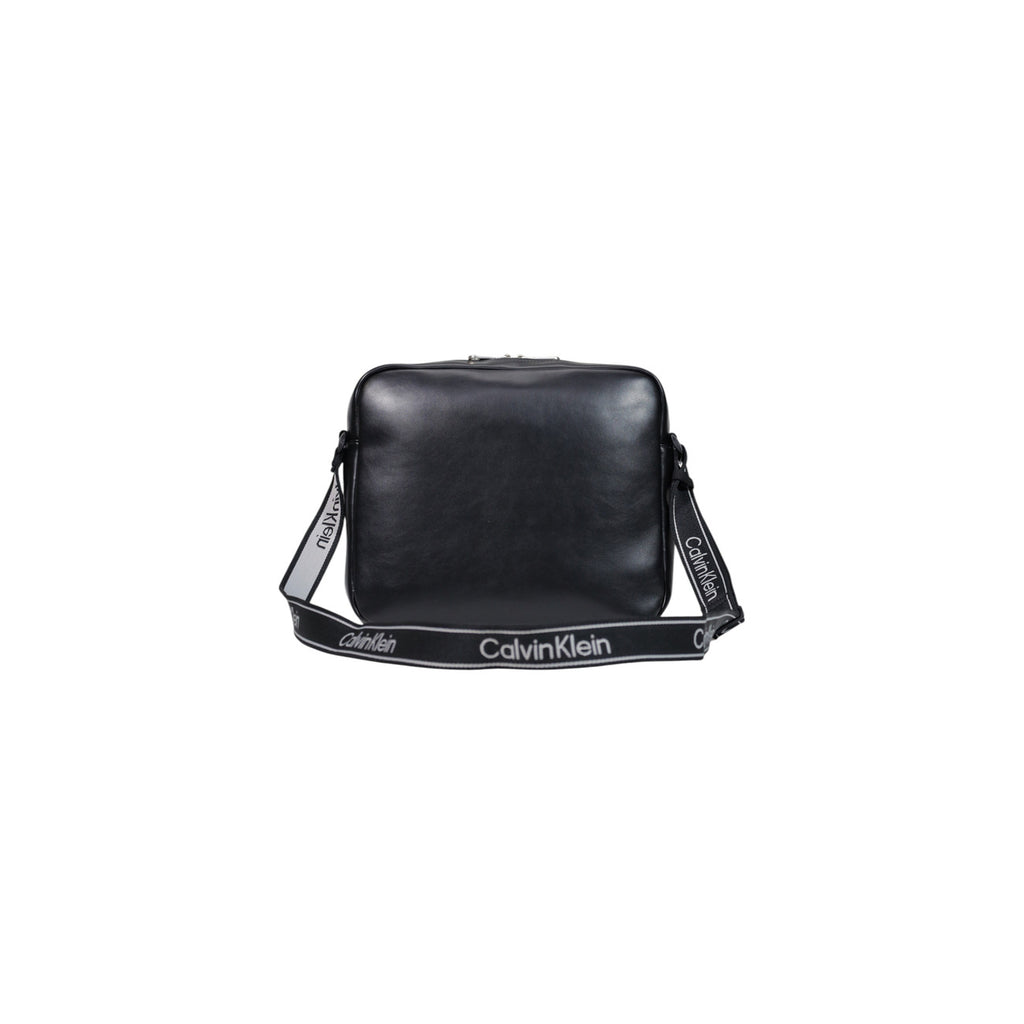 Calvin Klein — Black bag ref. BOLD LOGO WEBBING LAPTOP FLIGHT man — view 3
