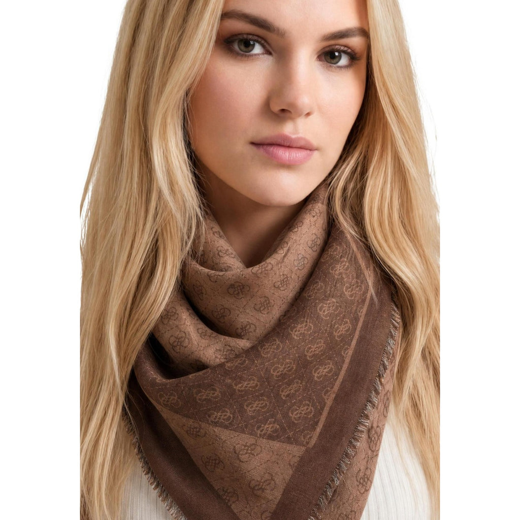 Guess — Lindsey jacquard sjaal voor dames — afbeelding 2