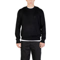 Armani Exchange — Black cotton-silk sweater XM000338 men