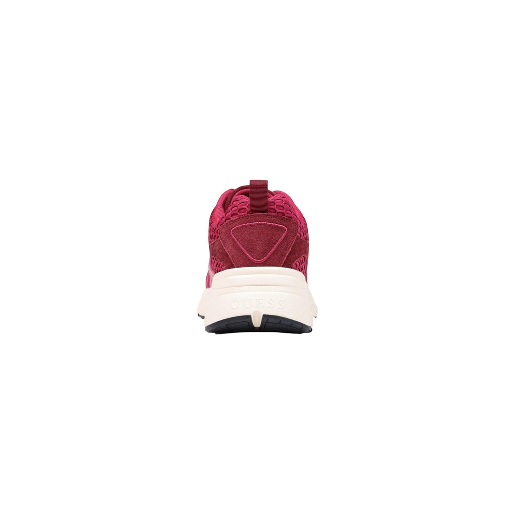 Guess — Baskets Indye2 femme - coloris bordeaux — vue 4