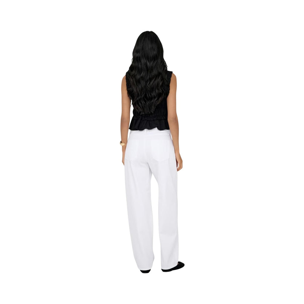 Only — ONLGIANNA white women’s jeans — view 2