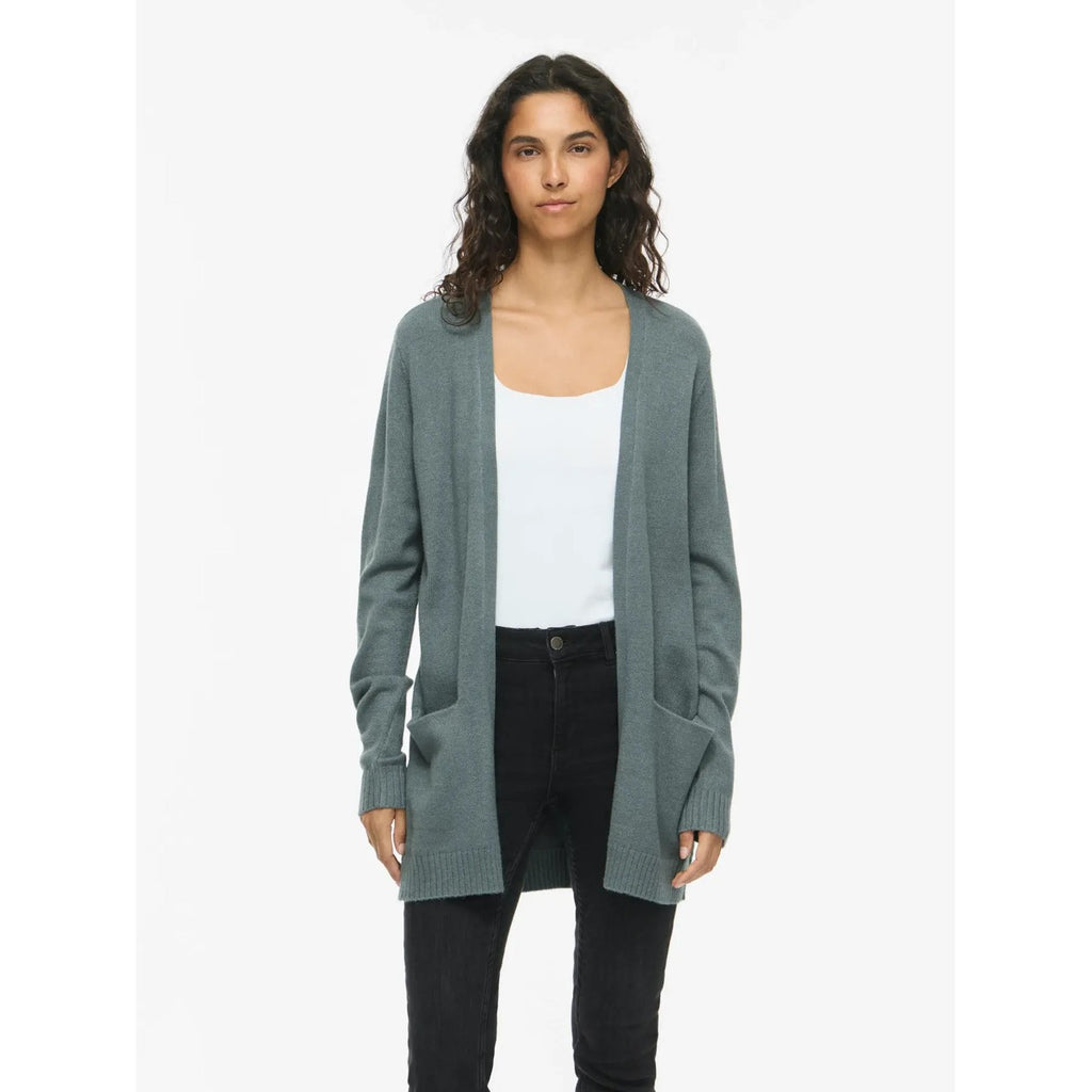Vila Clothes — Cardigan 14044041 vert femme