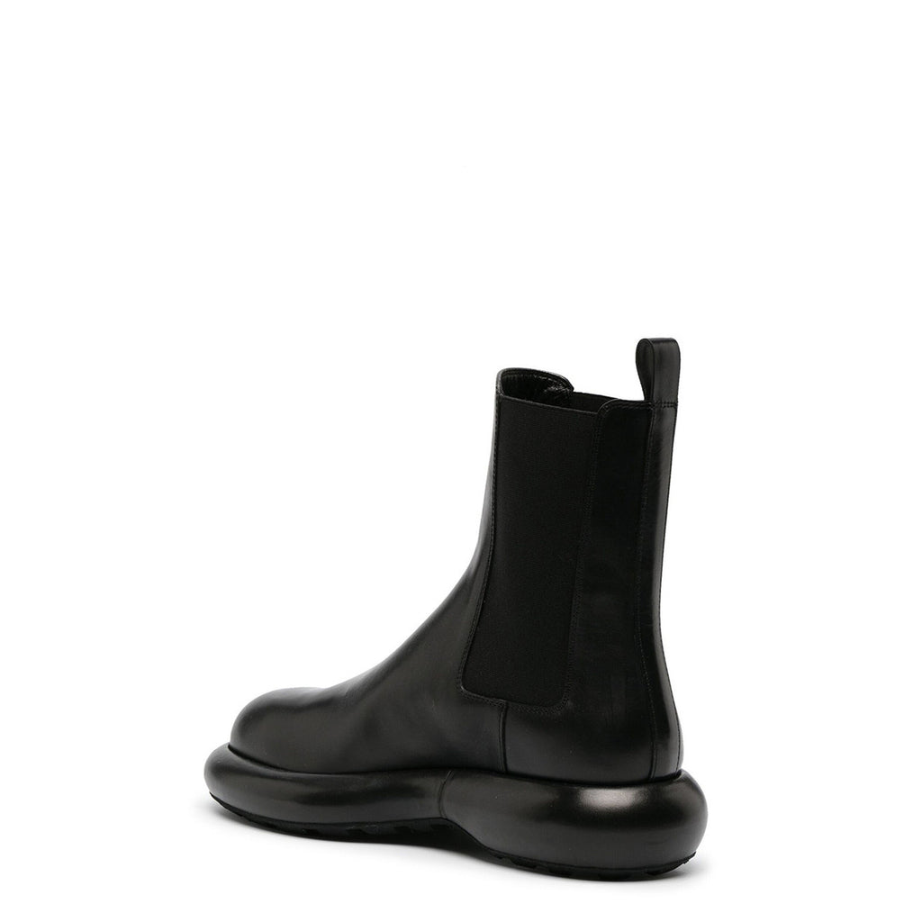 Jil Sander — EBO_1459 black men’s ankle boots — view 3