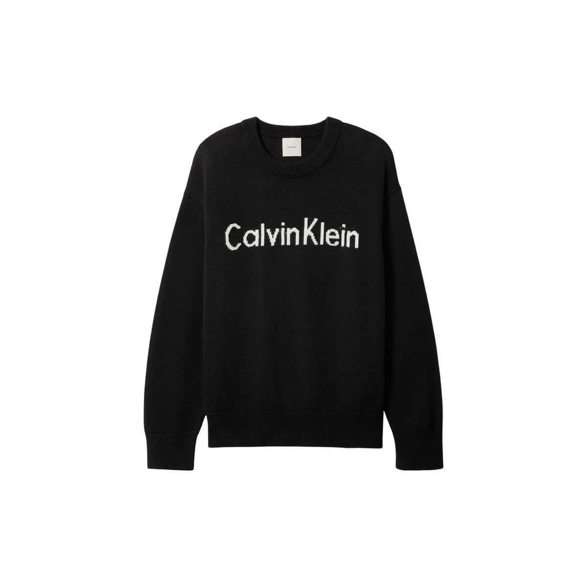 Calvin Klein Jeans — Women’s black printed sweater — view 2