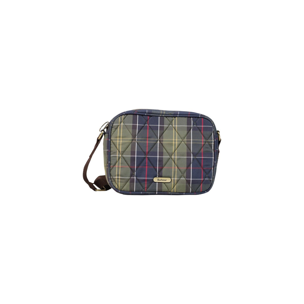 Barbour — Groene Quilted Crossbody damestas