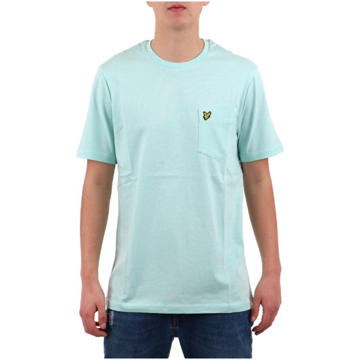 Lyle & Scott — Men's cotton pocket t-shirt — view 4