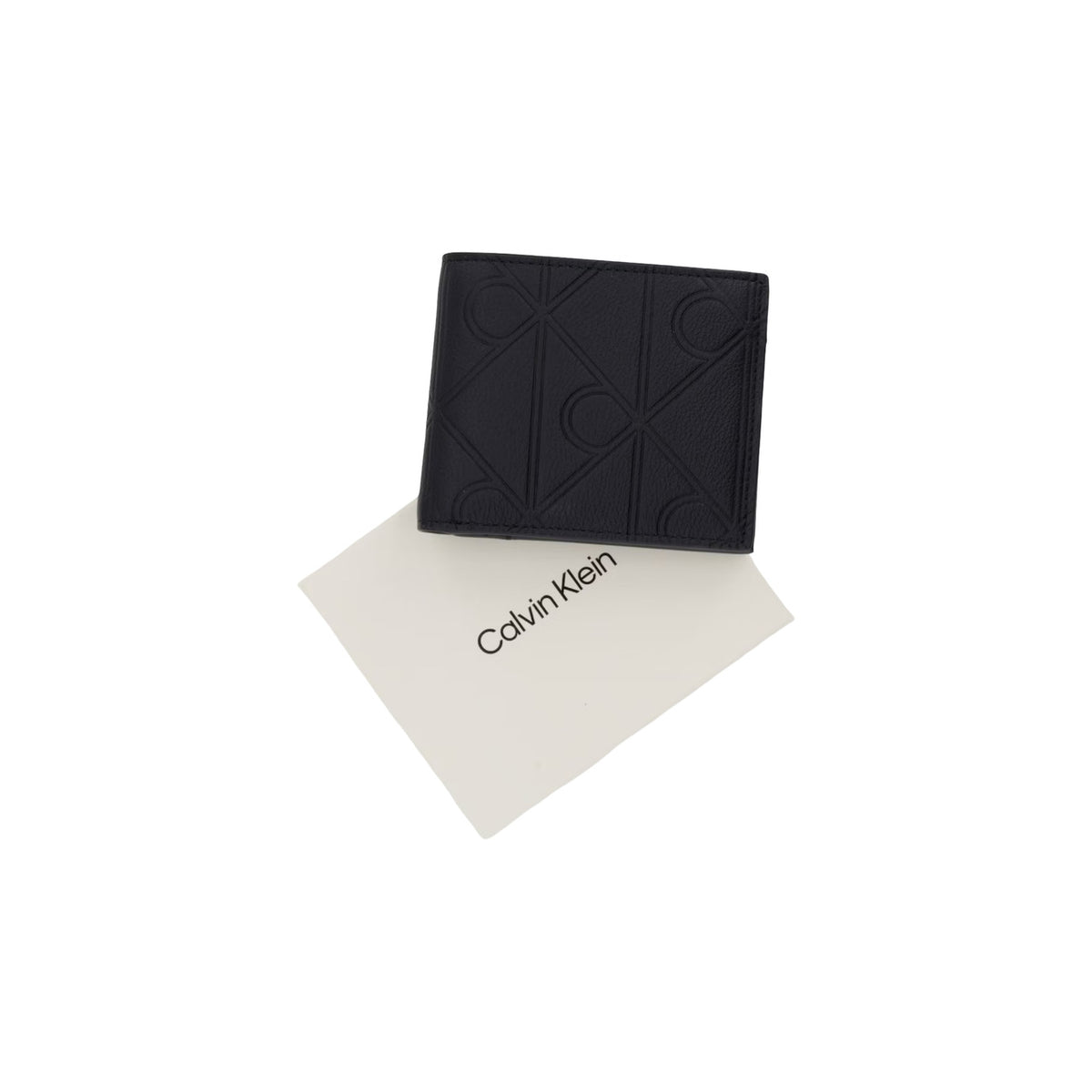 Calvin Klein — Geldbörse schwarz Art.-Nr. XL EMBLEM AOP EMBO?SS BILLFOLD W für Herren — Ansicht 5