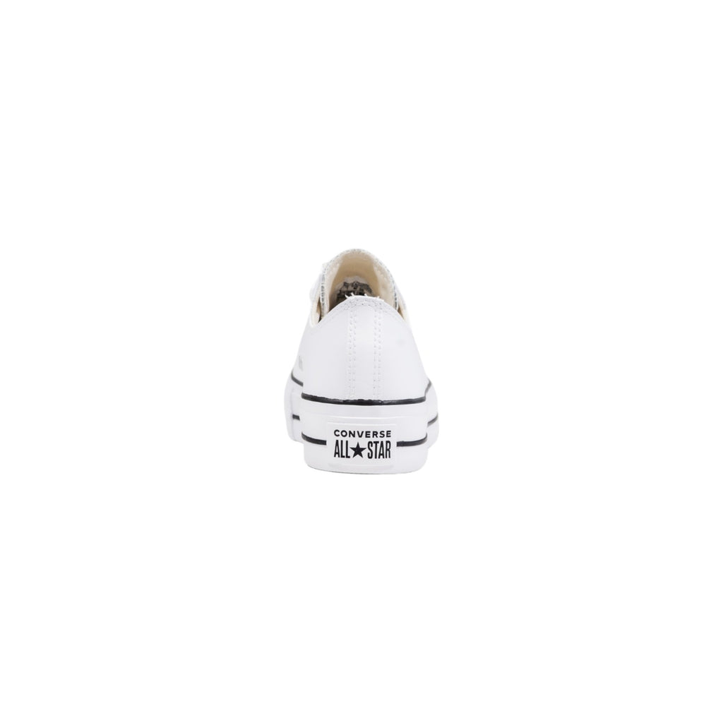 Converse — Sneakers ref. CHUCK TAYLOR ALL STAR PLATFORM CLEAN LEATHER white woman — view 4