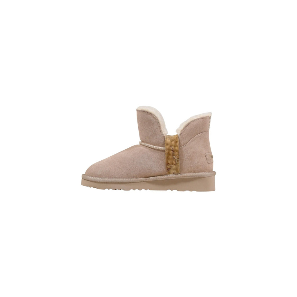 Alviero Martini Prima Classe — Bottes beige femme — vue 3