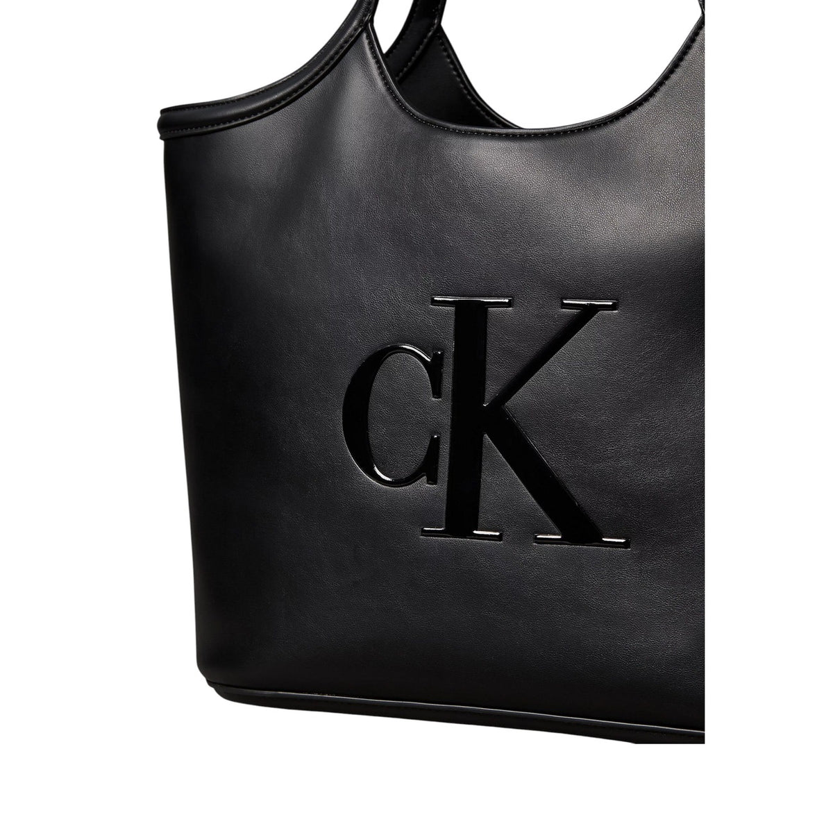 Calvin Klein — Black bag ref. BOLD CK SHOPPER woman — view 4