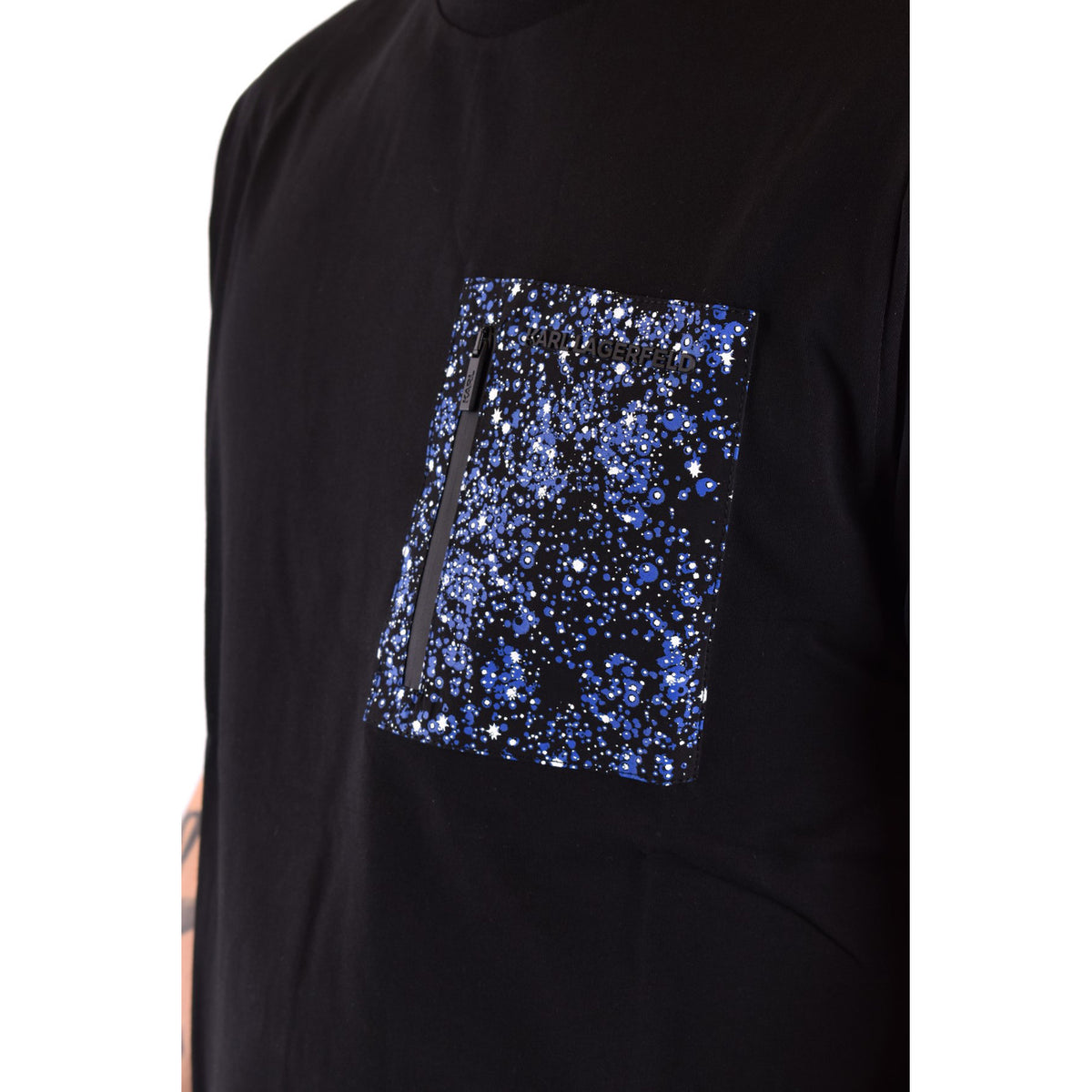 Karl Lagerfeld — T-shirt réf. B_44532 noir homme — vue 6