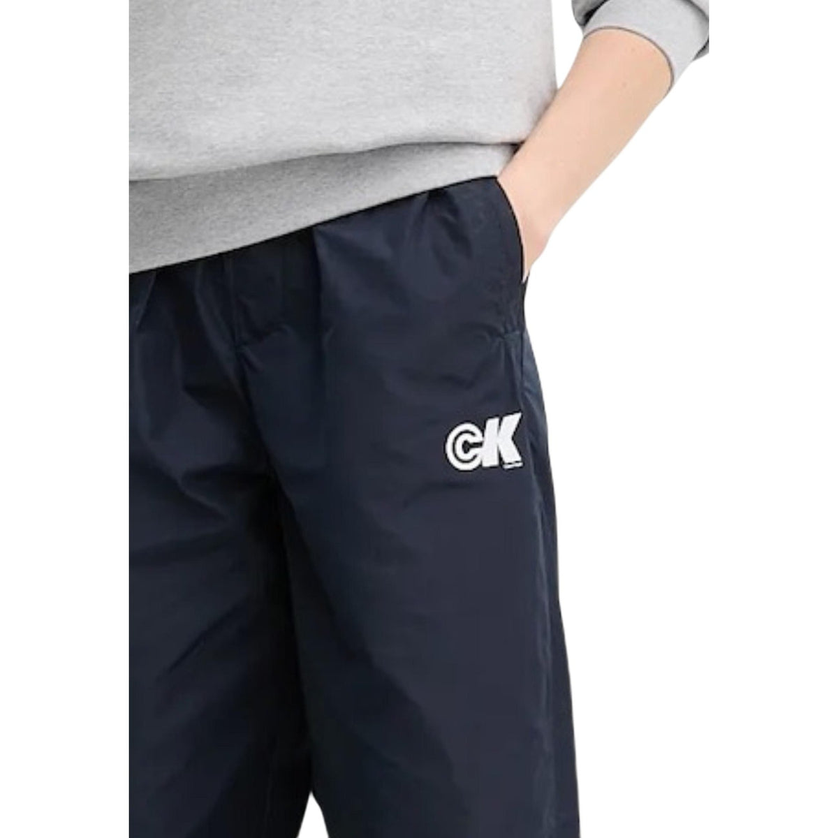 Calvin Klein Jeans — LV047C627G blue women's pants — view 4
