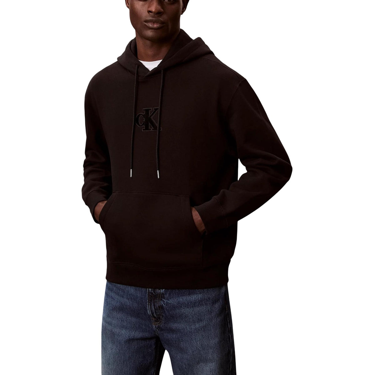 Calvin Klein Jeans — Sweat LV04RD250G noir homme