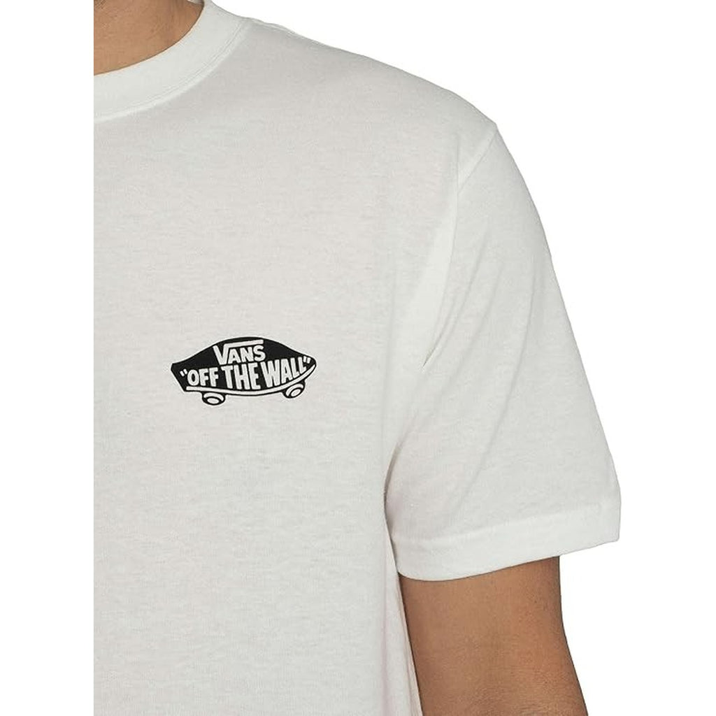 Vans — T-shirt VN000SYDYB21 wit heren — afbeelding 3