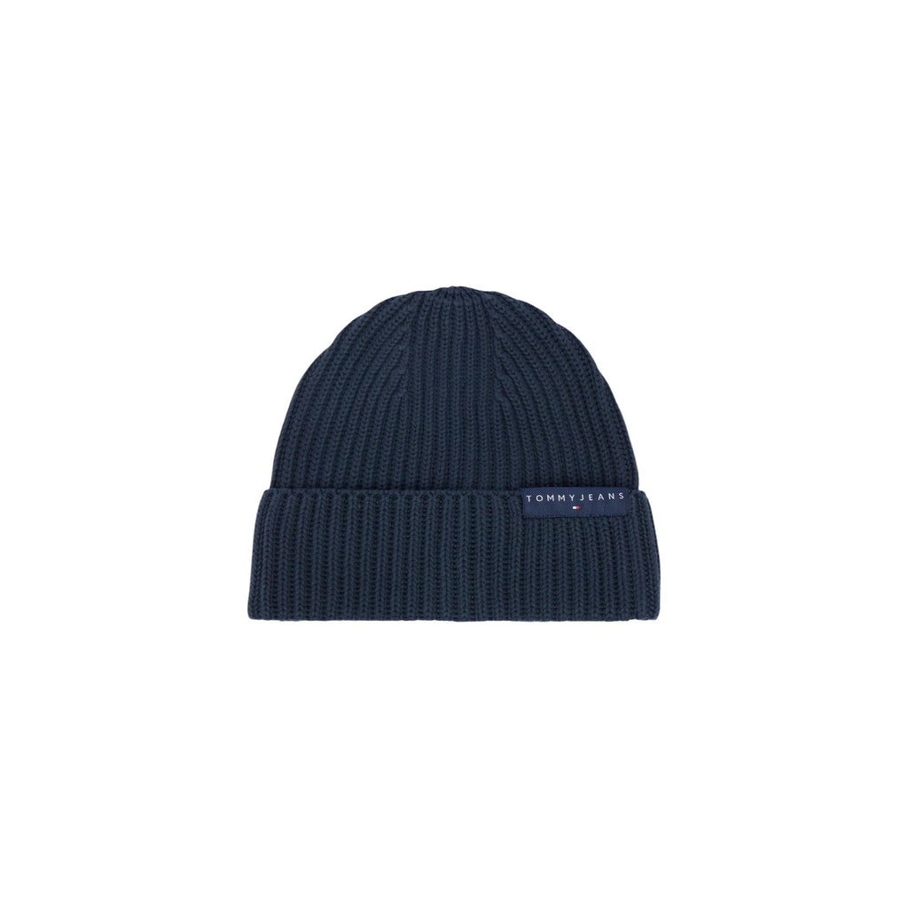Tommy Jeans — Men’s Linear Logo Beanie — Blue