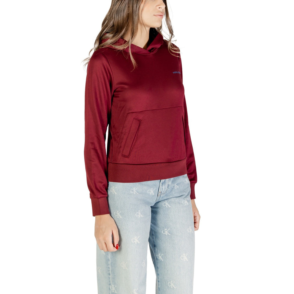 Calvin Klein — T-shirt bordeaux réf. LV144C223G femme — vue 3