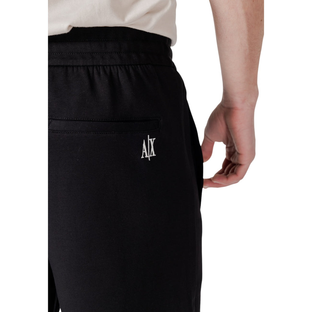 Armani Exchange — Bermuda XM000372 noir homme — vue 5