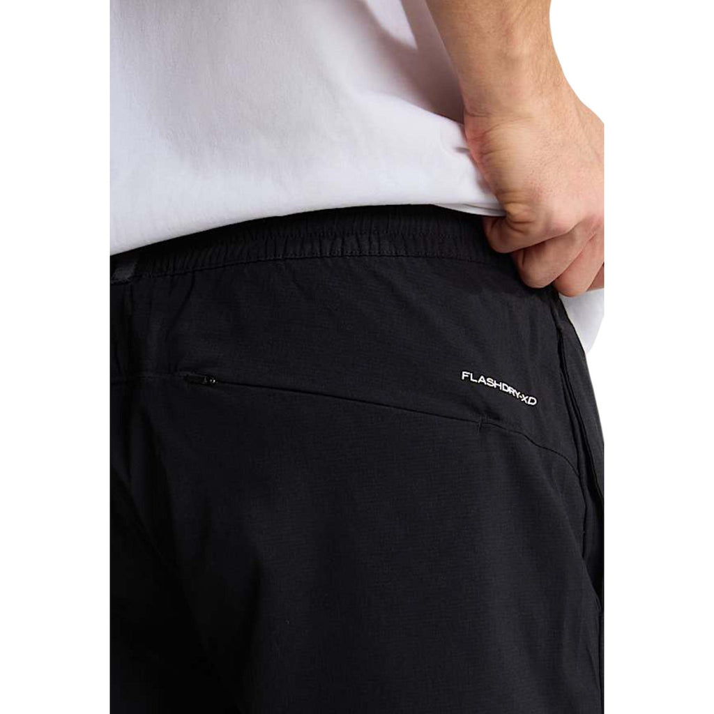 The North Face — Schwarze Class V Pathfinder Herrenshorts 13 cm — Ansicht 5