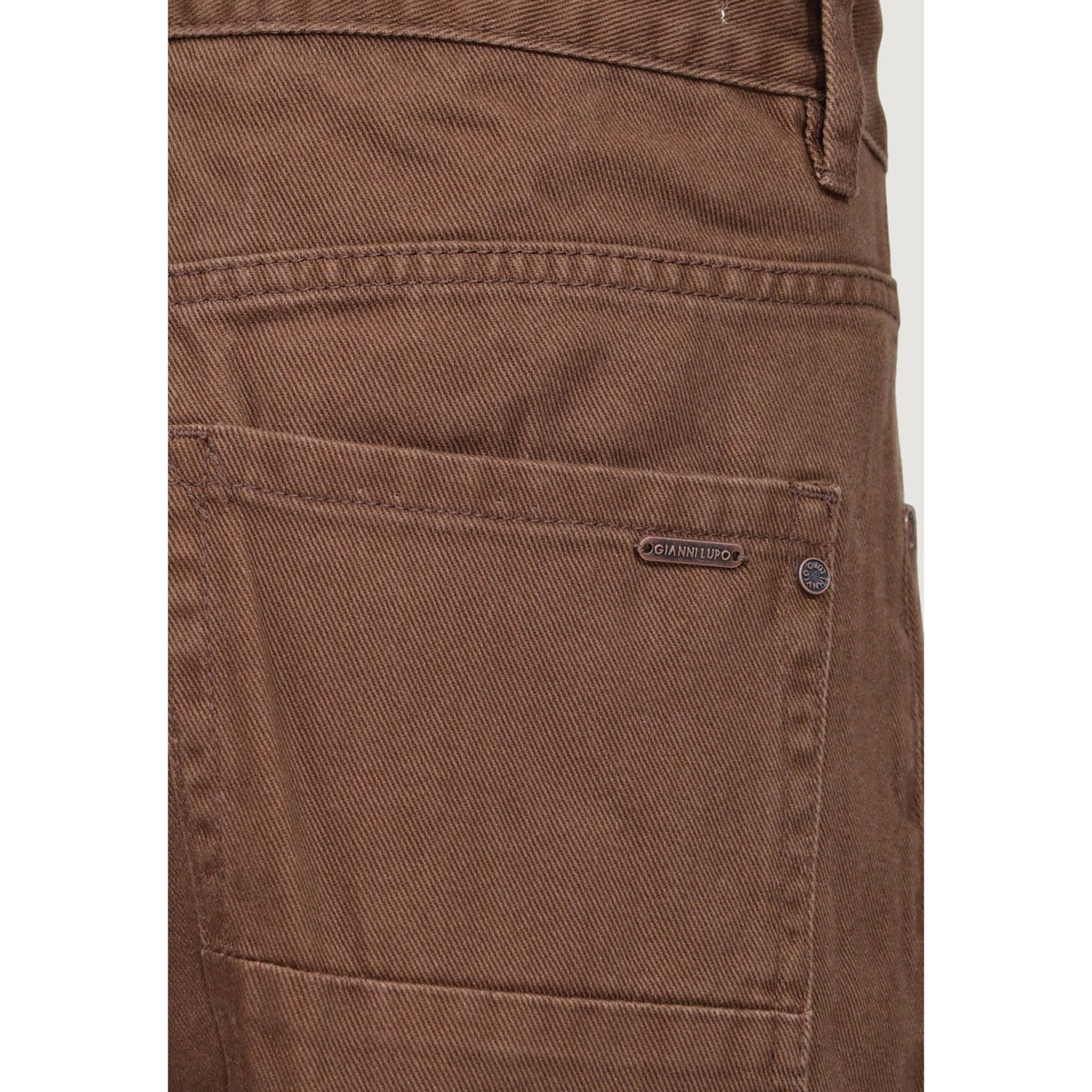 Gianni Lupo — Men's brown Cooper pants — view 4