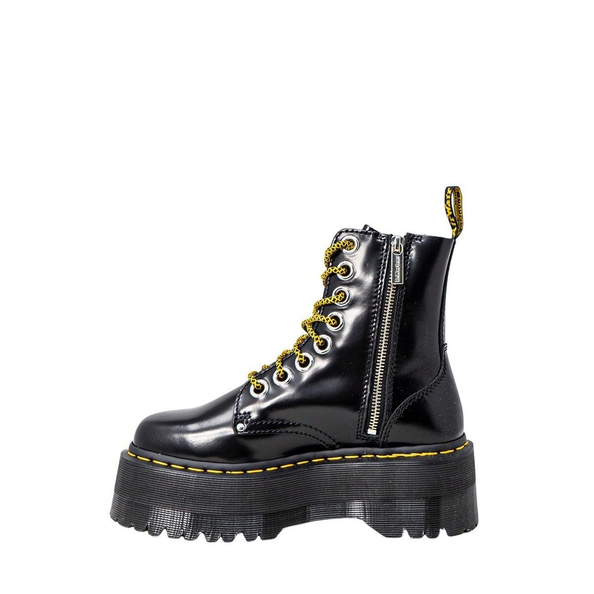 Dr. Martens — Bottes réf. 25566001 en cuir noir femme — vue 2